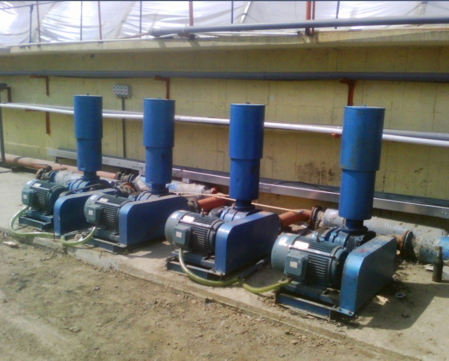 战尔风机--四台并联现场